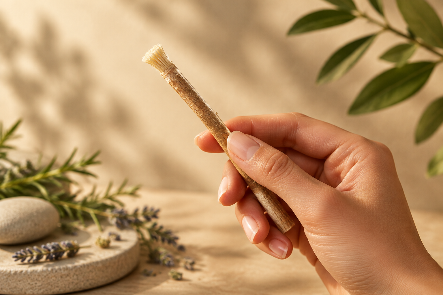 Miswak Lifestyle Shot