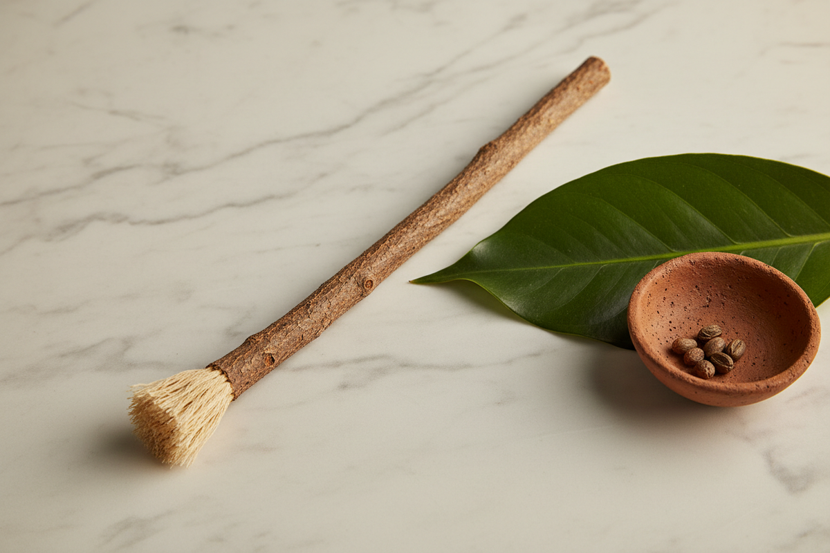 Miswak on Marble
